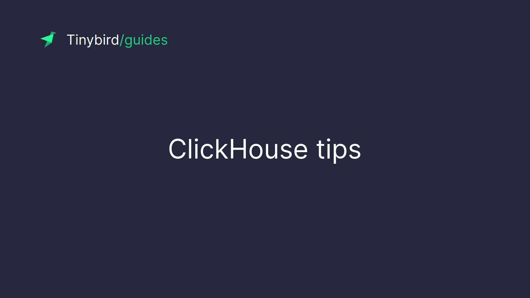 ClickHouse Tips 2 Debugging ClickHouse On Visual Studio Code