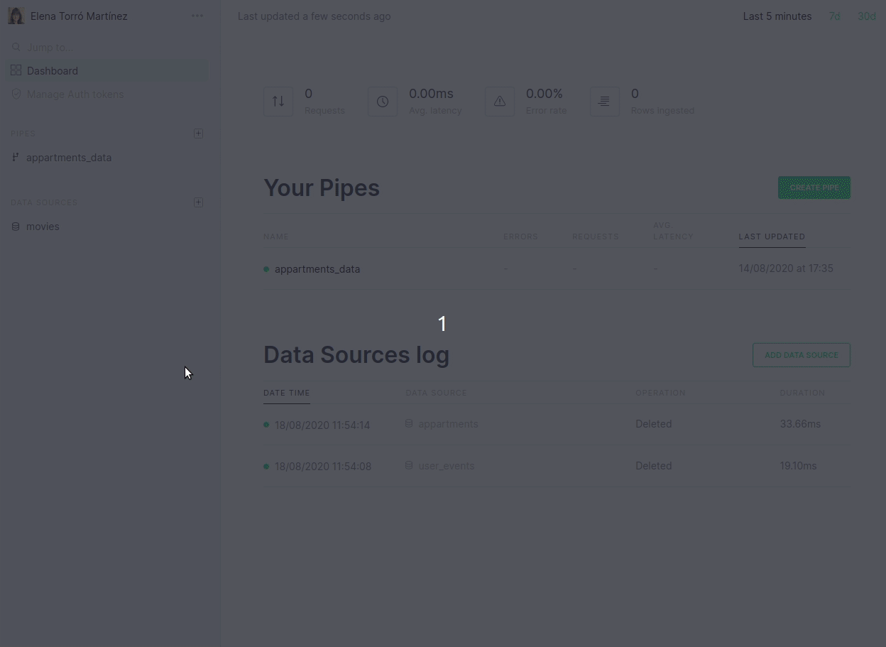 Import a data source with rows that go to quarantine