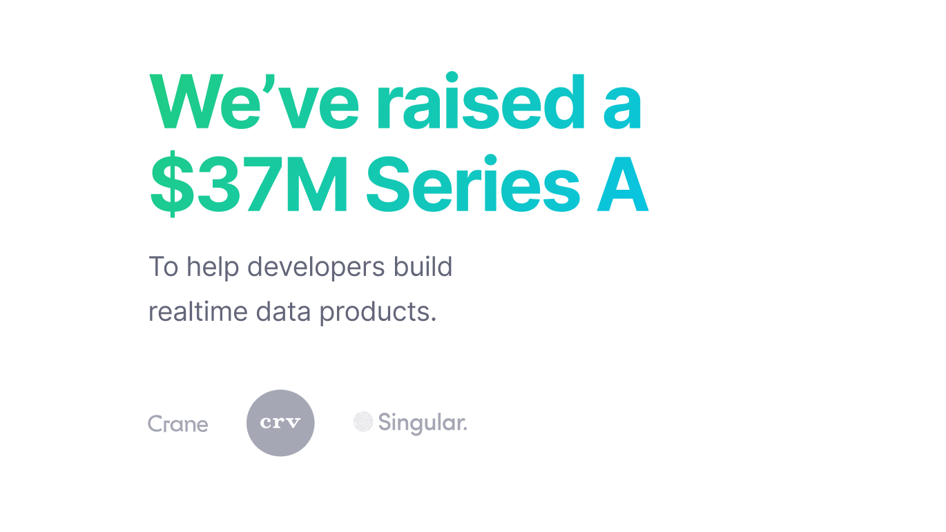 The realtime data stack. What’s next for Tinybird.