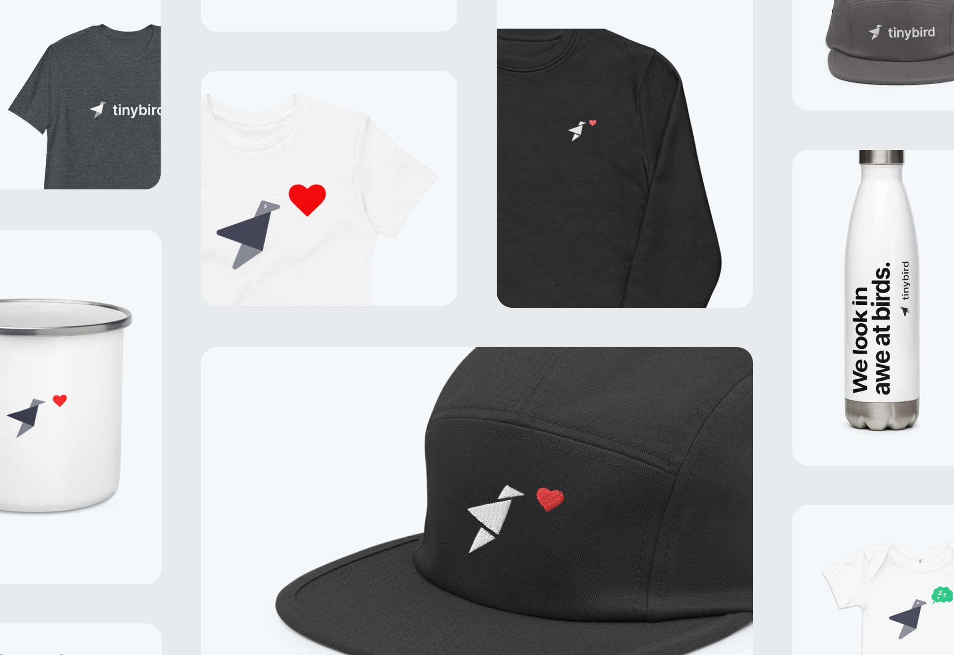 Tinyshop: Get Tinybird swag delivered to your doorstep