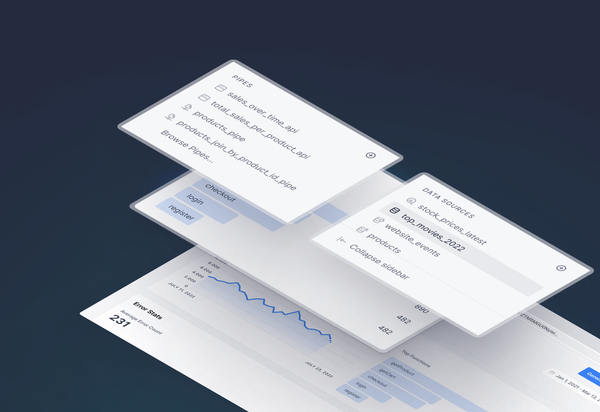 A step-by-step guide to build a real-time dashboard